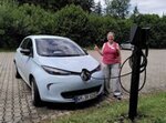 Wallbox mit E-Auto beim Laden