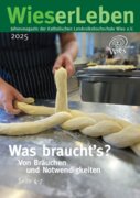 Titelbild WieserLeben 2025: Hefeteig wird zum Zopf geflochten